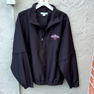 San Francisco Giants Men’s Jacket converts to short sleeves size M